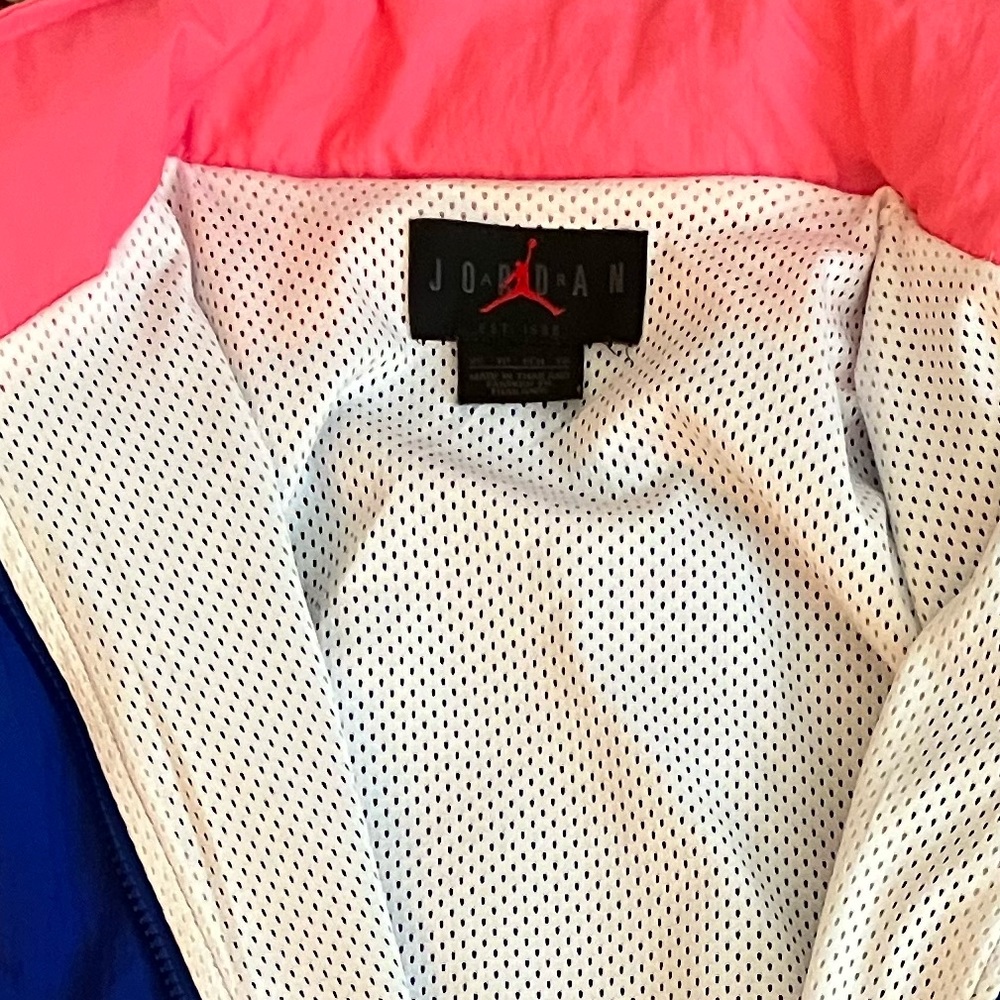 Nike Vintage Classic Air Jordan Jumpman Classic Colorblock Jacket - Picture 2 of 6